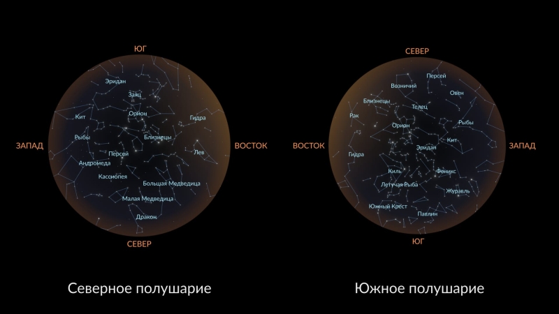 Астрономический путеводитель: Топ-5 созвездий декабря и как их найти