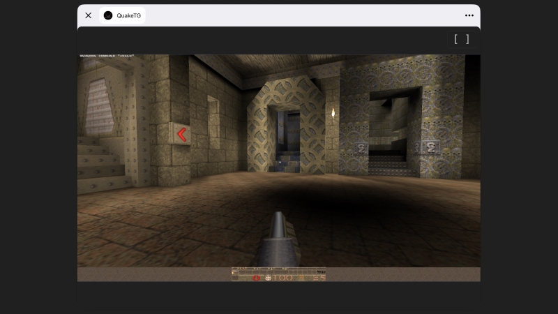 Quake запустили внутри Telegram — легендарный шутер из 90-х работает даже на смартфонах
